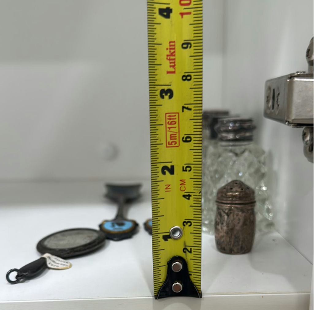 Sterling Salt and Pepper Sets, Small Mirror and more - image 2 of 6