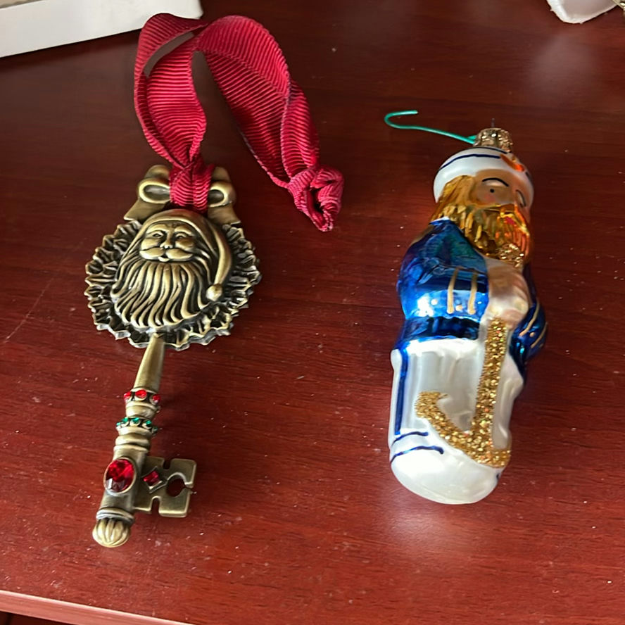 Waterford Christmas Ornaments And Handmade Sleigh - image 16 of 22