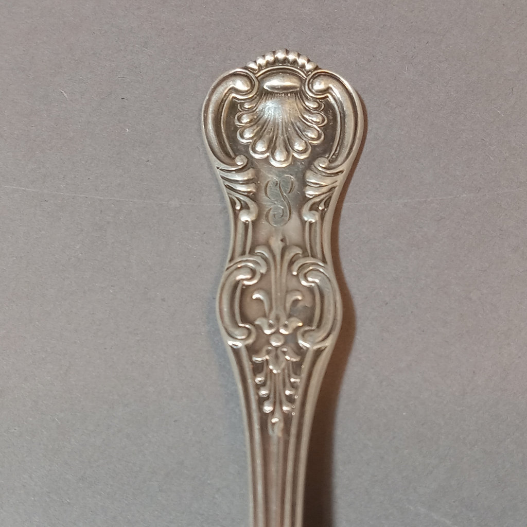 Antique Dominick & Haff Sterling Soup Spoons Set/9 - image 3 of 8