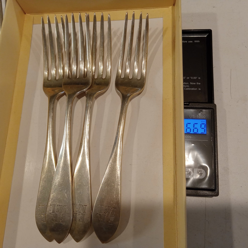 Antique P.L. Krider & Co. Sterling Flatware - image 13 of 14
