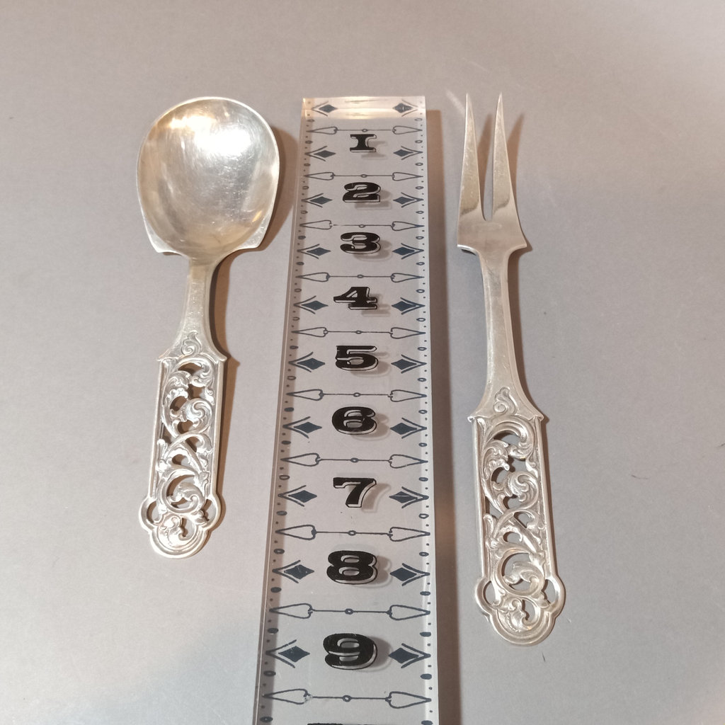 Scandinavian Silver Flatware - image 6 of 21