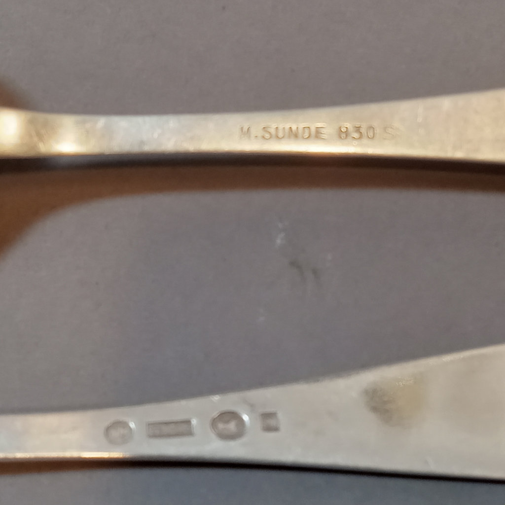 Miscellaneous Scandinavian Silver Flatware - image 7 of 20