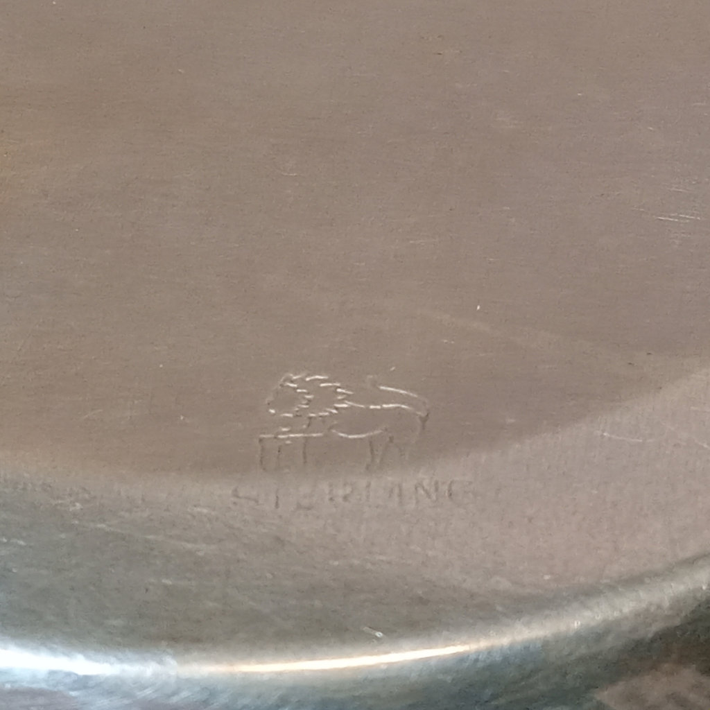 Sterling Reticulated Edge Bon Bon Dishes - image 7 of 7