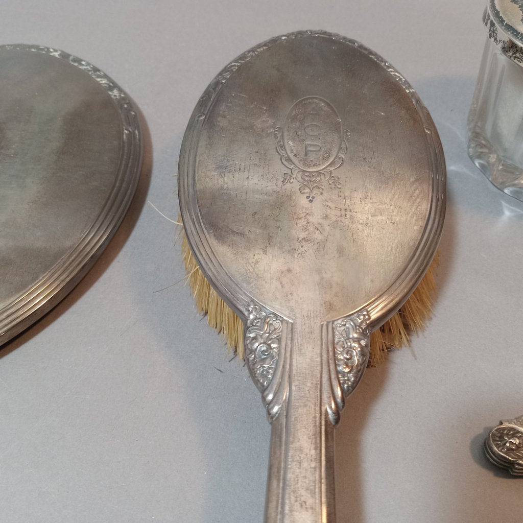 Sterling Vanity Set - image 3 of 13
