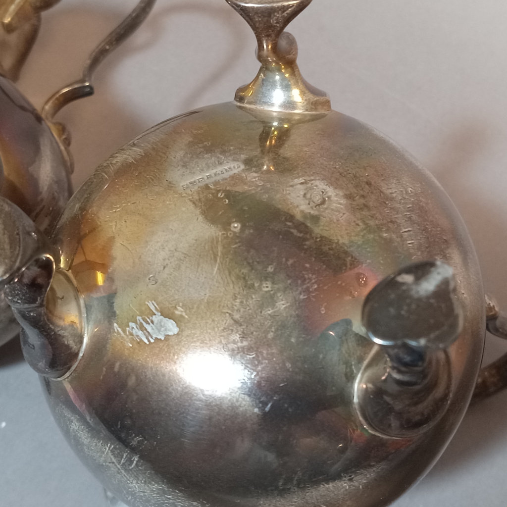 Maynard & Potter Inc. Sterling Creamer & Sugar Bowl - image 5 of 7