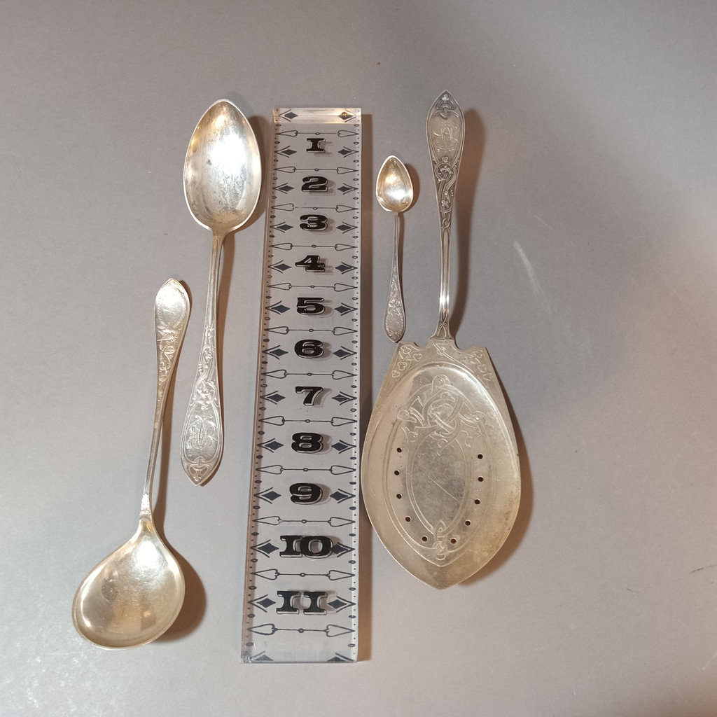 Scandinavian Silver Flatware - image 15 of 16