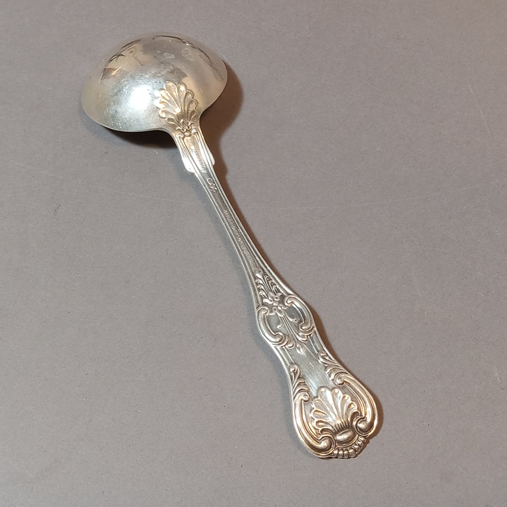 Antique Dominick & Haff Sterling Soup Spoons Set/9 - image 5 of 8