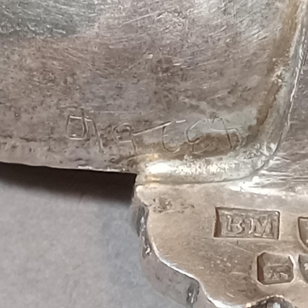 Georgian Silver Serving Spoon Circa 1785 - image 8 of 9