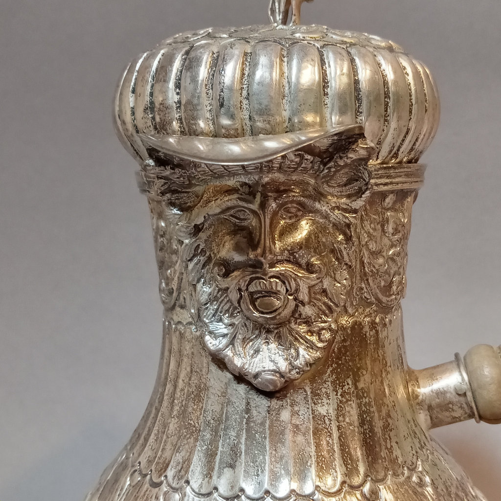 19th Century Dutch Silver Chocolate Pot - image 4 of 13