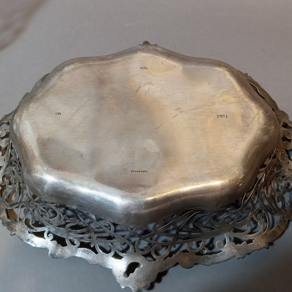 Antique Gorham Openwork Sterling Bowls - image 3 of 9