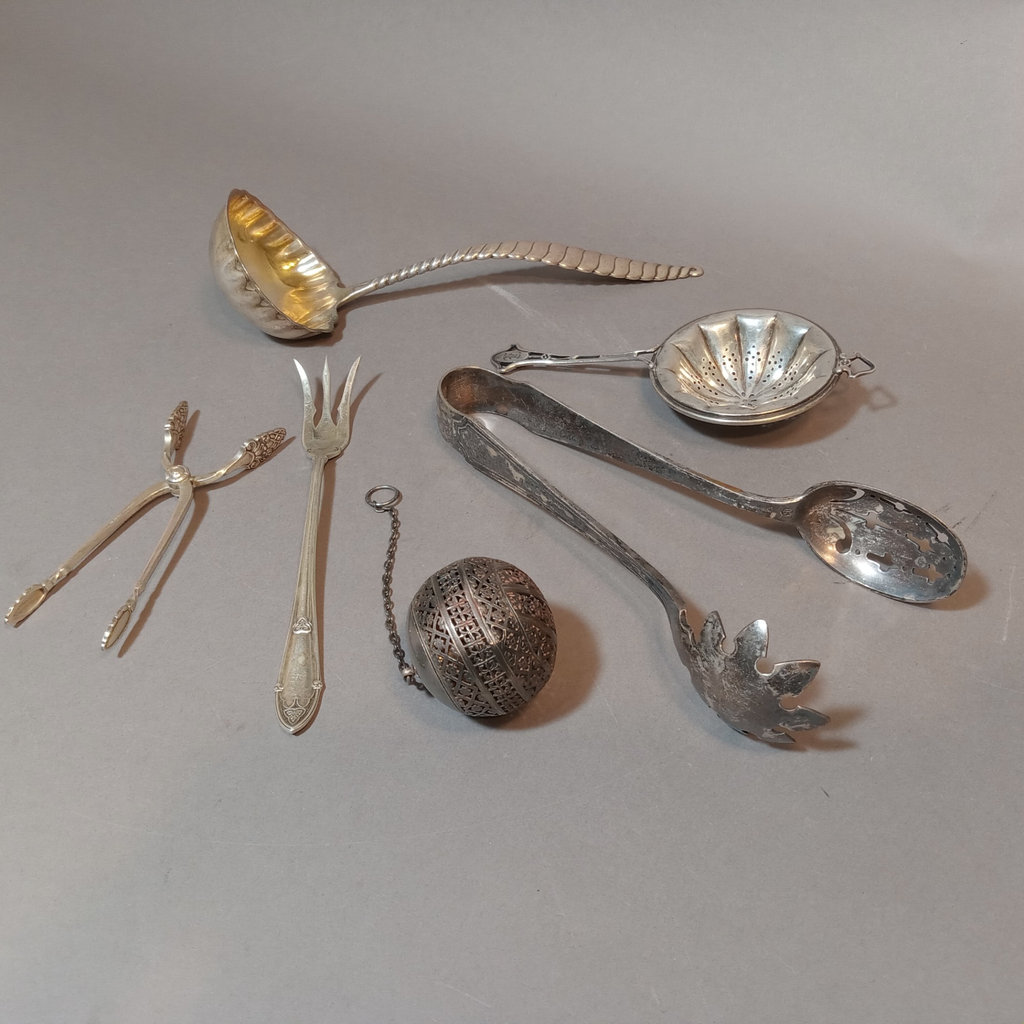 Fun & Fancy Sterling Serveware - image 1 of 19
