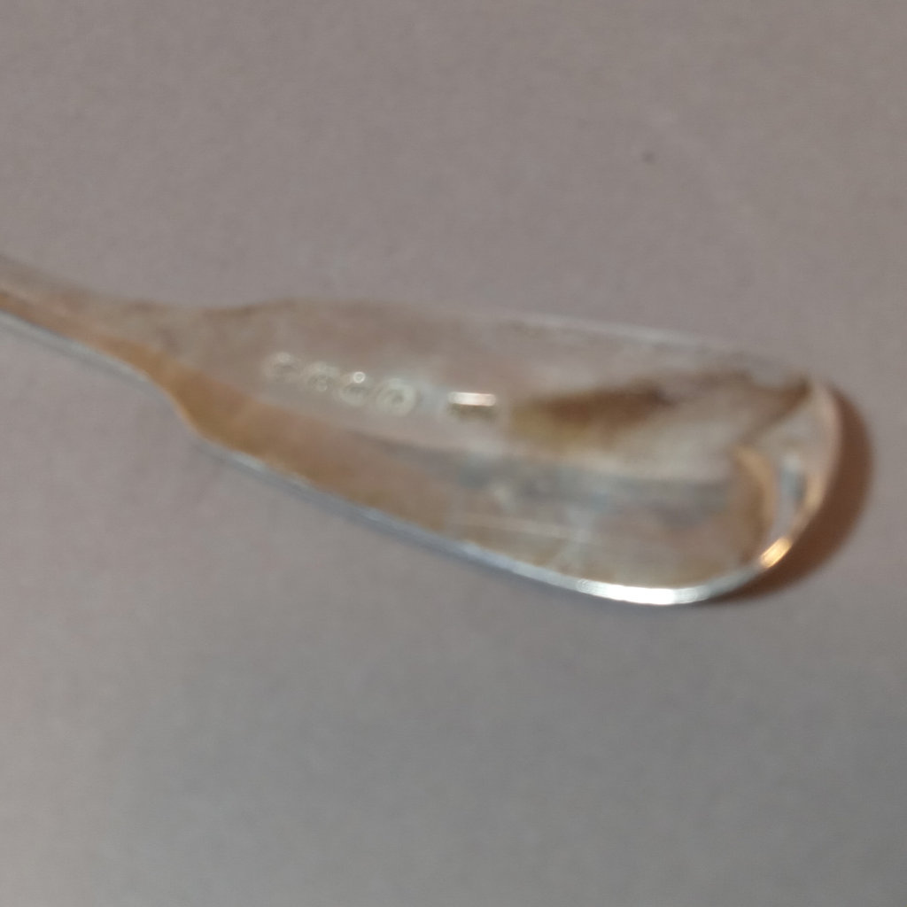 Antique George III Regency Fish Server - image 5 of 7