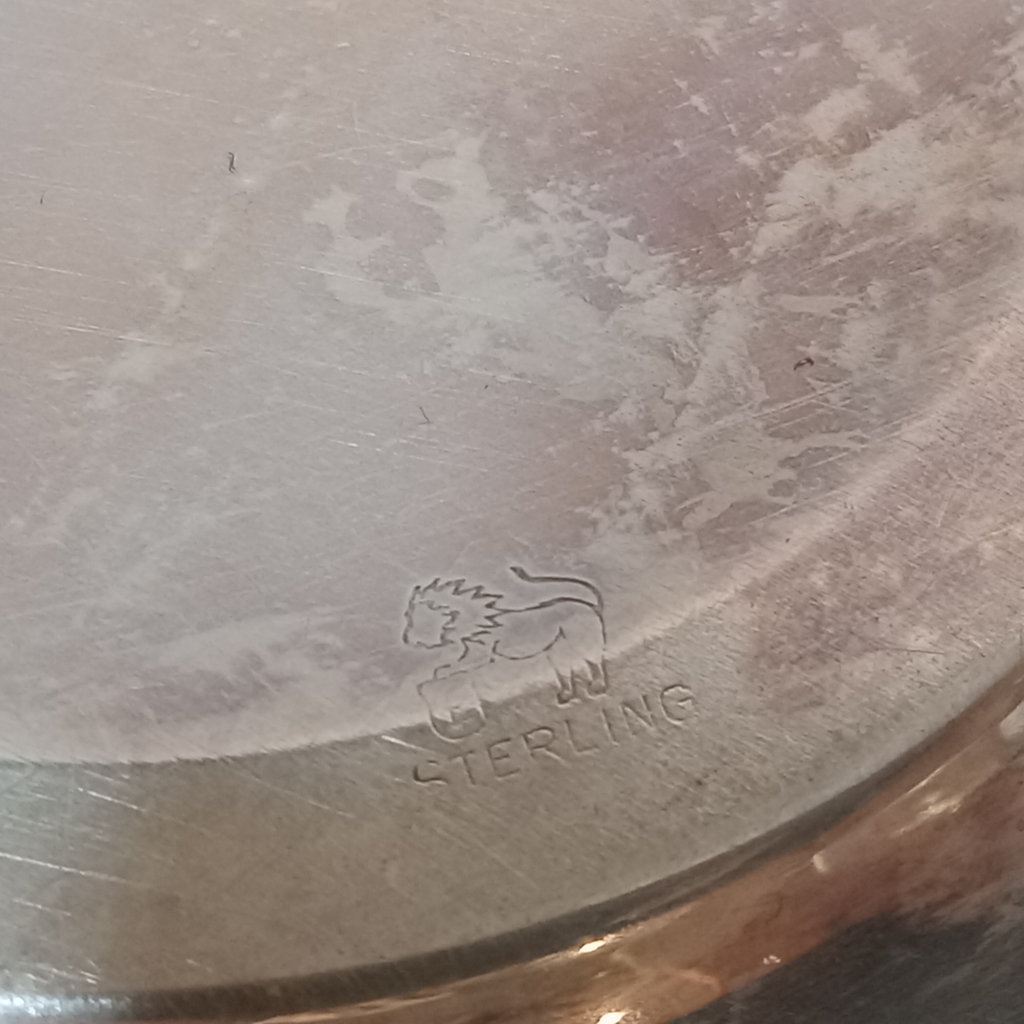 Sterling Reticulated Edge Bon Bon Dishes - image 5 of 7