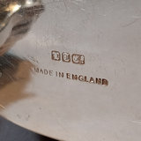 Silver Plate Tea Set w/Sterling Strainer - thumbnail 16 of 21