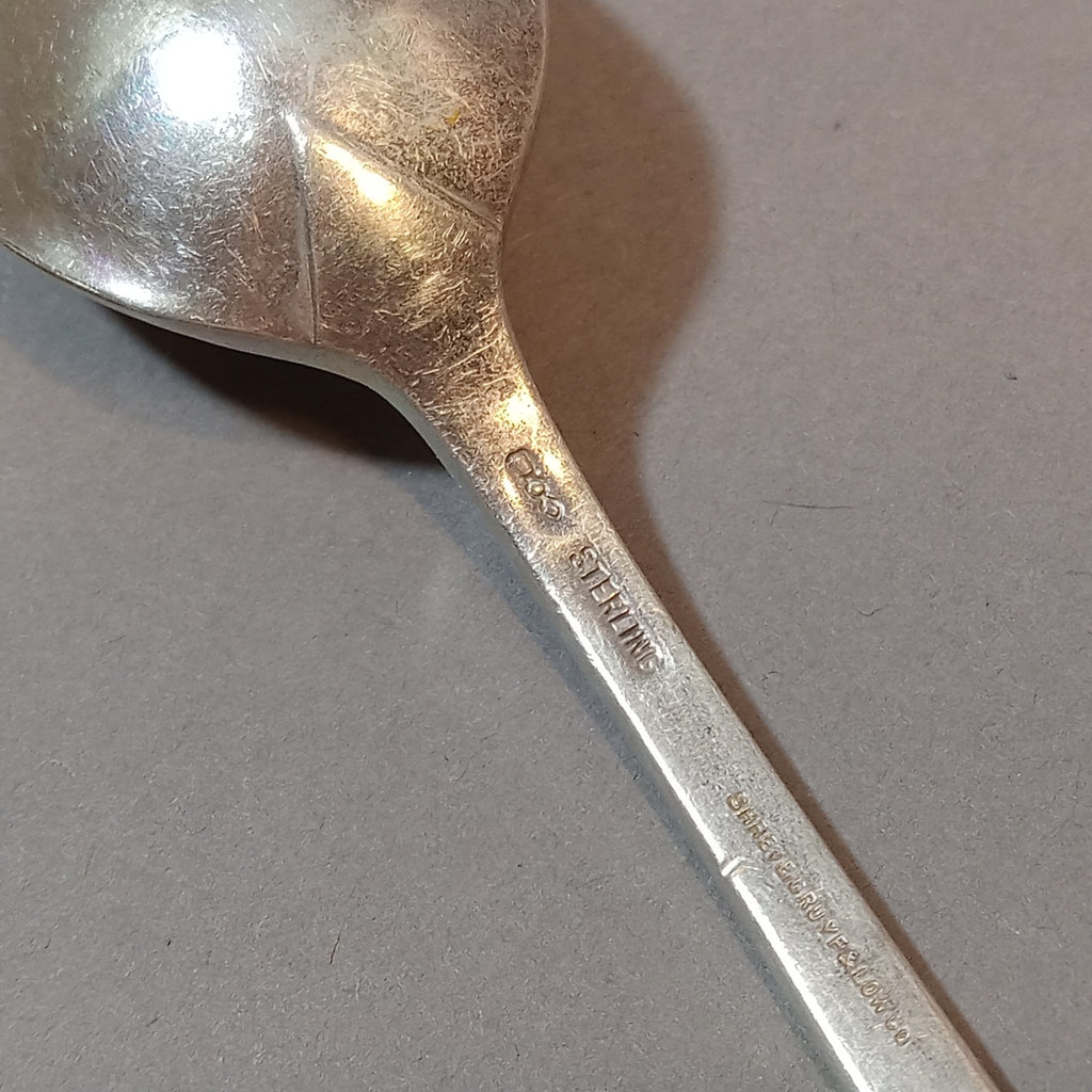 Sterling Dominick & Haff Flatware - Set/6 Fruit/Orange Spoons - image 6 of 6
