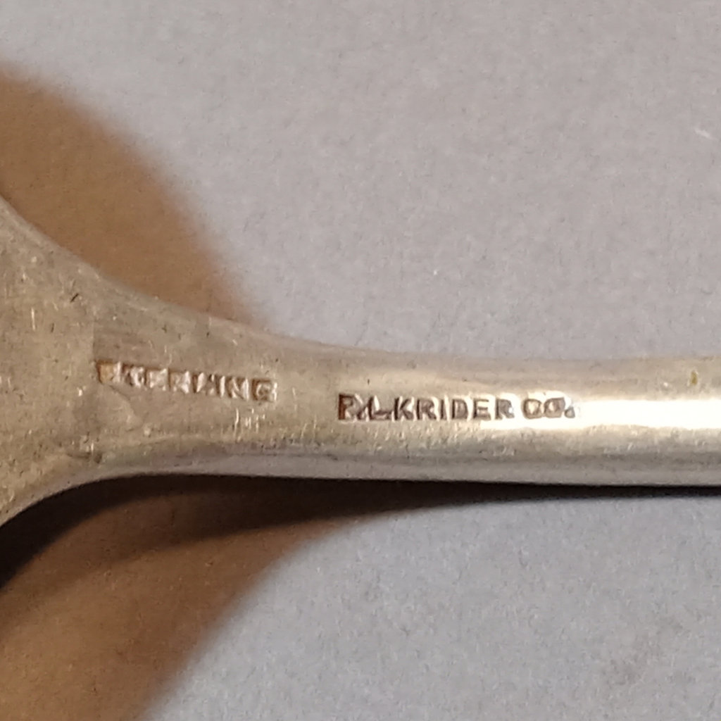 Antique P.L. Krider & Co. Sterling Flatware - image 5 of 14