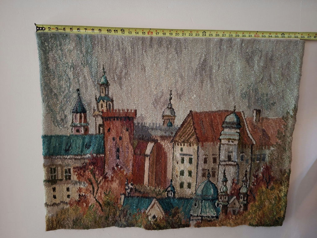 Woven Cityscape Wall Hanging - image 5 of 8