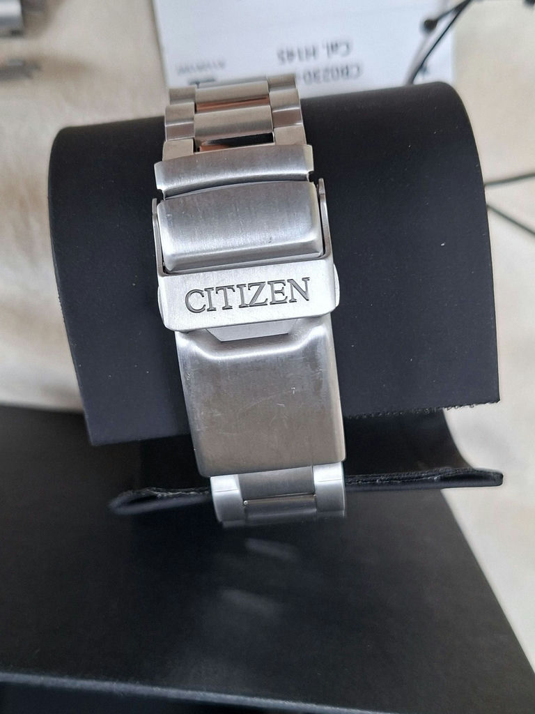 Citizen Eco-Drive Radio Controlled Titanium Wristwatch with Box - image 6 of 9