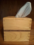 Wooden Tissue Box Cover, Handmade Carved! Exquisitely Done - thumbnail 5 of 7