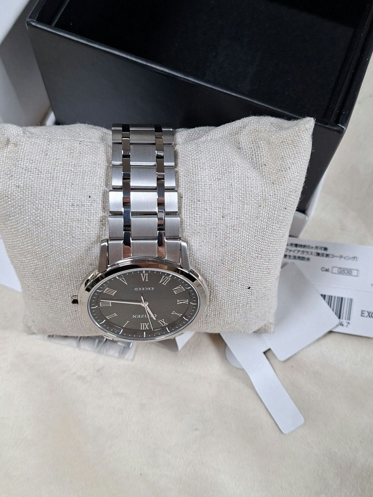 Citizen AR4000-63e Exceed Stainless Steel Wristwatch with Box and Papers - image 6 of 8