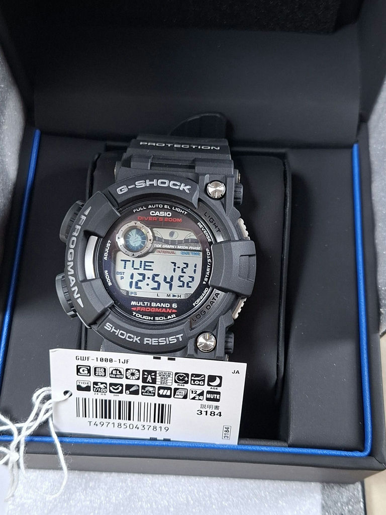 Casio G-Shock Frogman GWF-1000-1JF Digital Watch - image 1 of 9