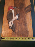 Hand-Carved Woodpecker Wall Plaque - thumbnail 5 of 6