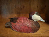 Hand-Carved Wooden Duck Decoy, 12" - thumbnail 5 of 6