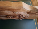 Signed Wooden Native American Relief Carving - thumbnail 6 of 6