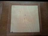 Framed Geometric Wood Carving Wall Art, Handmade By Local Artist - thumbnail 4 of 4
