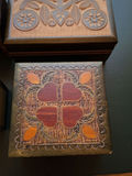 Set of Four Carved Wooden Boxes - thumbnail 5 of 7
