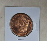 1 OZ Copper Round, "E Pluribus Notho" Morgue Anne - thumbnail 4 of 4