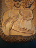 Hand-Carved Religious Wooden Wall Plaque - thumbnail 4 of 8