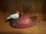 Hand-Carved Wooden Duck Decoy, 12" - thumbnail 1 of 6