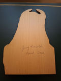 Hand-Carved Wooden Native American Wall Plaque, SIGNED - thumbnail 5 of 5