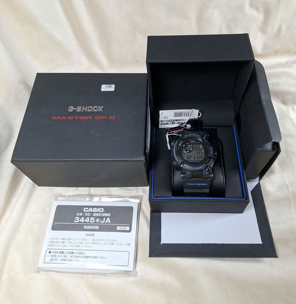 Casio G-Shock Frogman GWF-D1000B-1JF Watch with Box and Manual - image 1 of 7