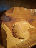 Hand-Carved Wooden Bird Clock - thumbnail 6 of 6