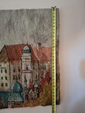 Woven Cityscape Wall Hanging - thumbnail 7 of 8