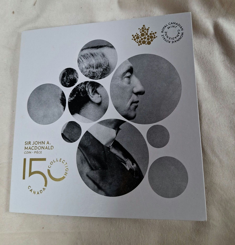 Royal Canadian Mint Sir John A. Macdonald 2015 $2 Coin Collection Card - image 3 of 5