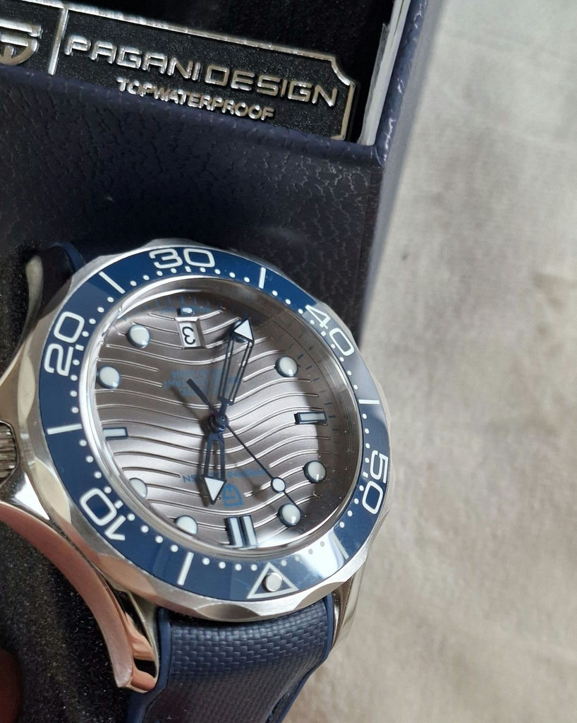Pagani Design Automatic Wristwatch with Blue Strap - image 7 of 8