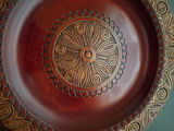Polish Carved Decorative Wooden Bowl, Exquisite Detail! - thumbnail 2 of 5