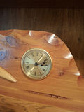 Hand-Carved Wooden Bird Clock - thumbnail 3 of 6