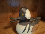 Hand-Carved Wood Duck Decoy, Signed - thumbnail 2 of 8