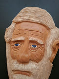 Hand-Carved Robert E Lee Wooden Bust Wall Plaque - thumbnail 3 of 7