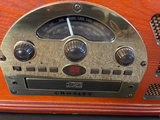 Vintage Crosley wood-cabinet record player and TEAC stereo with clocks - thumbnail 5 of 12