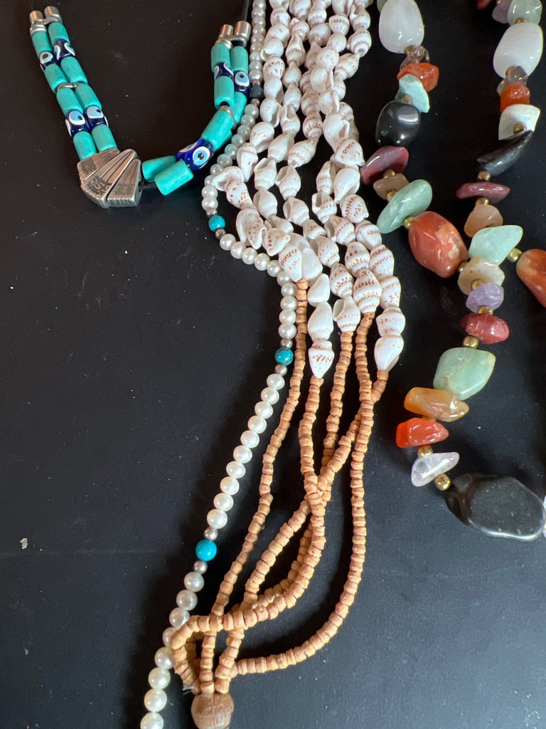 Assorted Beaded Necklaces and Jewelry - image 8 of 9