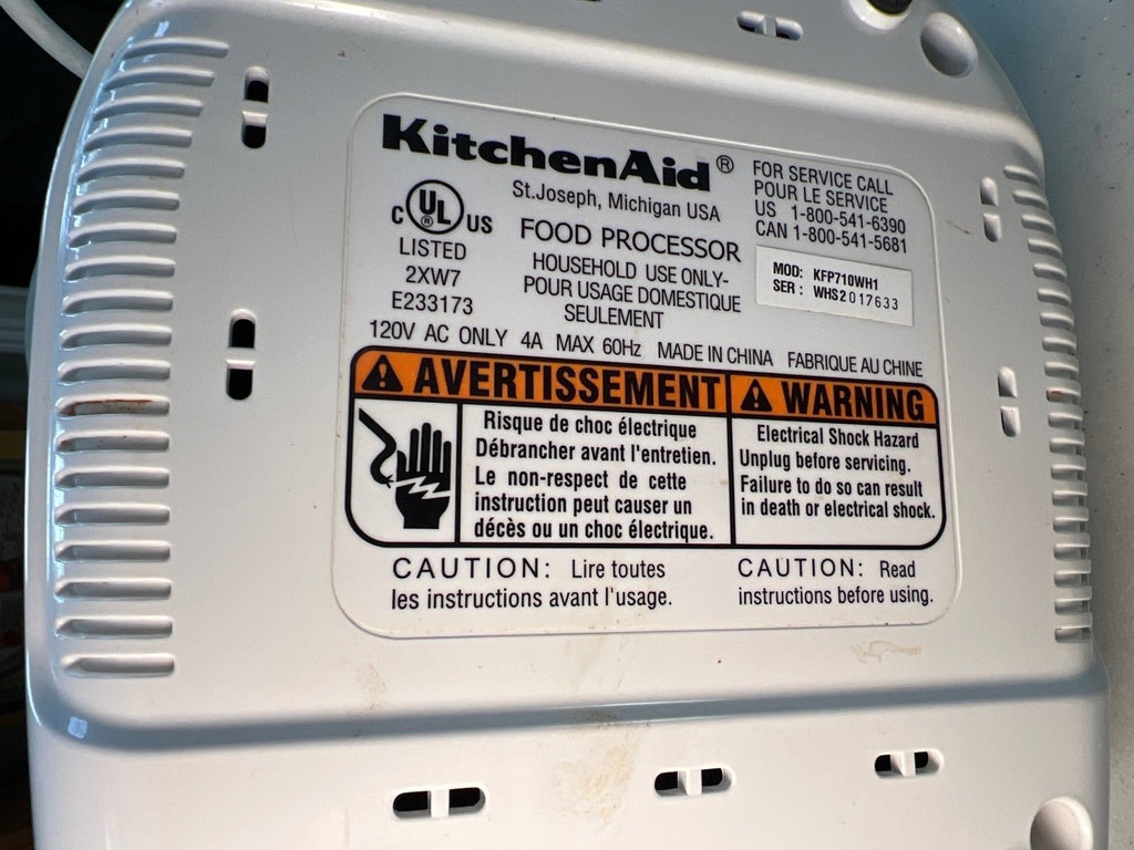 KitchenAid blender base, immersion blender, and scissors - image 7 of 7