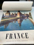 Vintage French travel posters featuring Lafayette, Paris Jardin des Tuileries, and Île-de-France châteaux - thumbnail 4 of 10