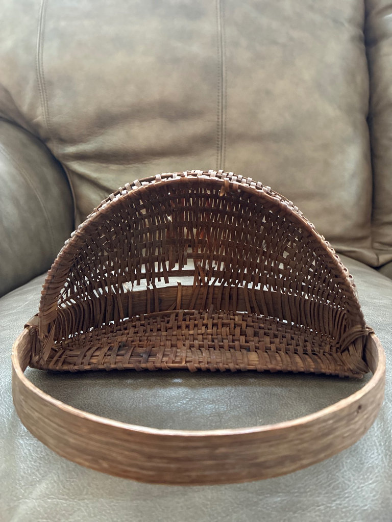 Vintage Wicker Basket and Ashford Knitters Loom Reed - image 5 of 8