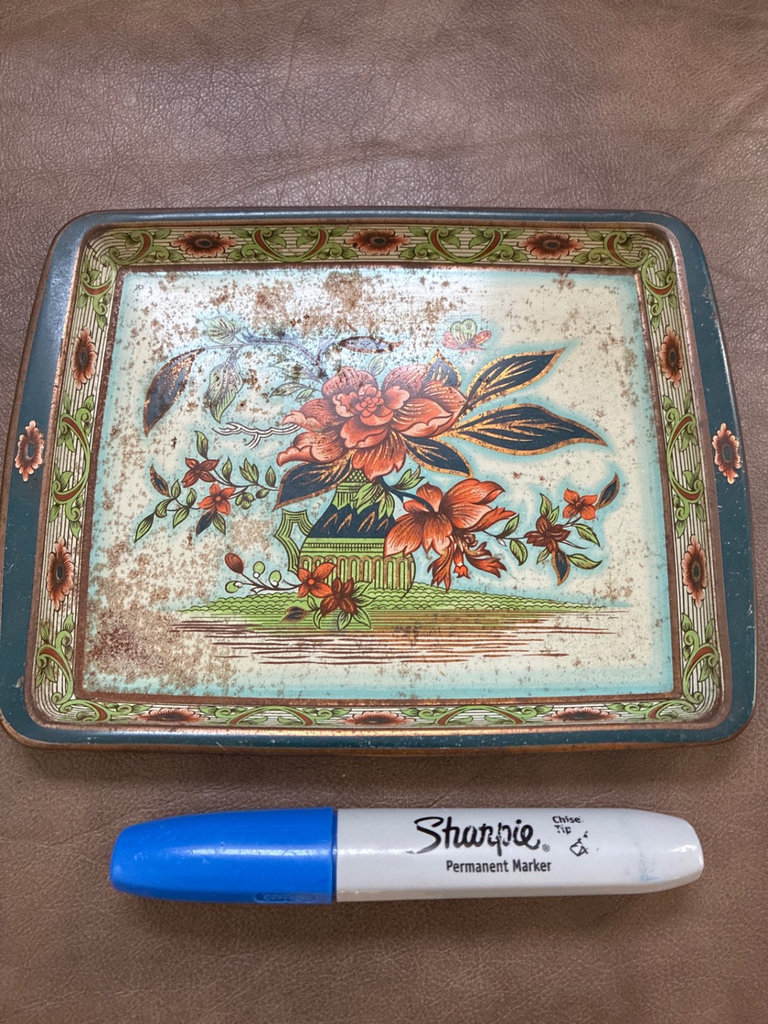 Assorted Vintage Perfume Bottles, Daher Decorated Ware Tray, and Small Jewelry Boxes - image 7 of 11