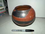 Assorted ceramic pottery pieces, Wood Bowl - thumbnail 7 of 10